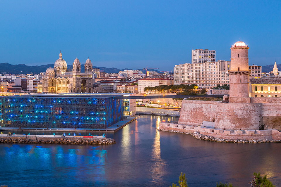 Museo Mucem, Forte di San Giovanni e Cattedrale di Santa Maria Maggiore ©Fotolia Sergey Figurniy